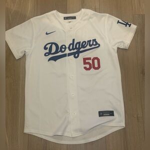 Mookie Betts Los Angeles Dodgers Nike Youth Home Limited Player Jersey - White